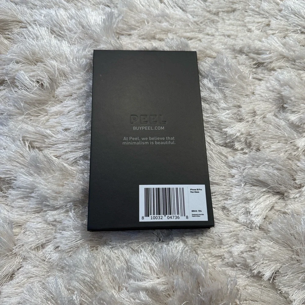 NIB PEEL iPhone 16 Pro Max Glass Screen Protector